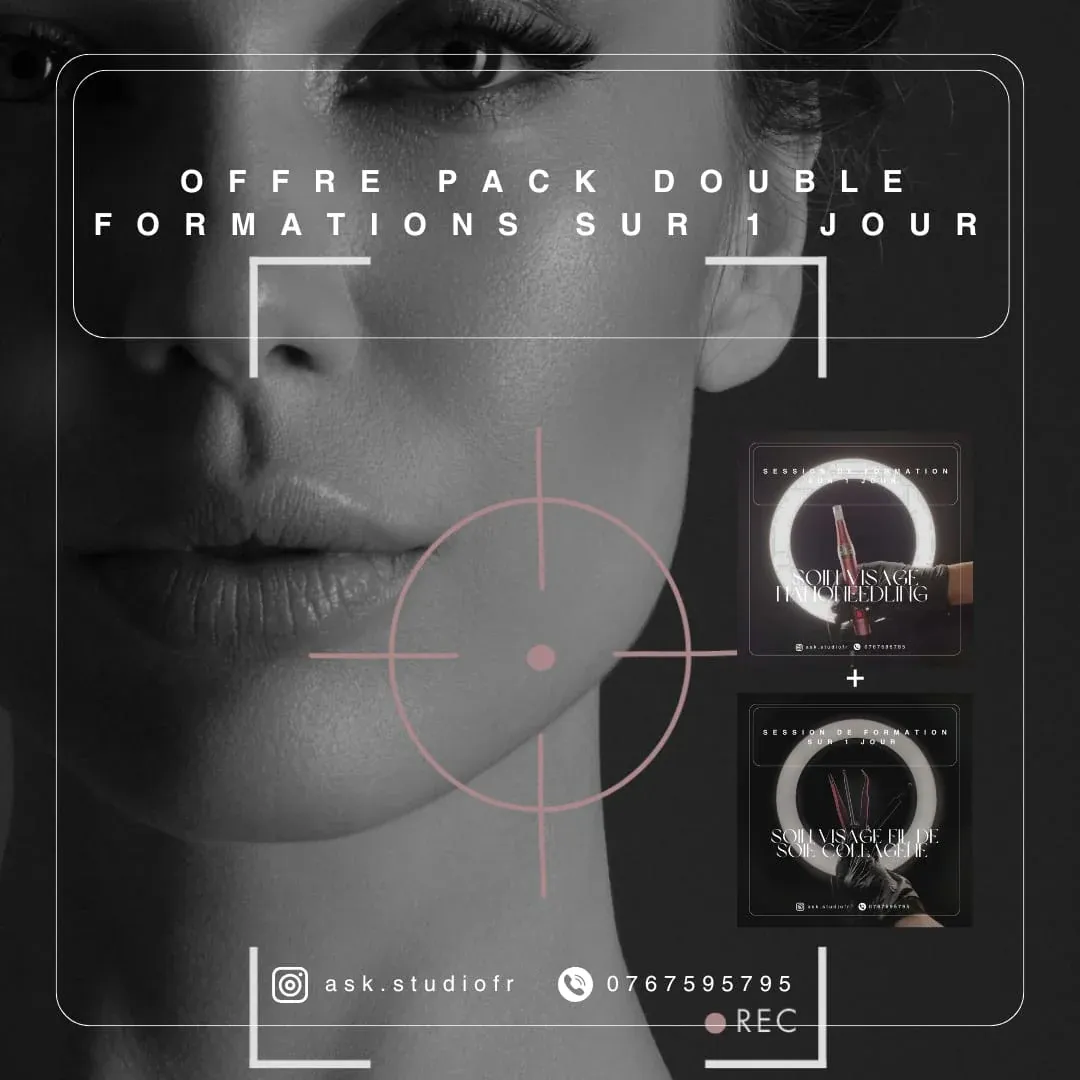 formation nanoneedling lifting coréen fil de soie collagène
